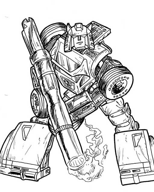 Transformers coloring pages printable for free download