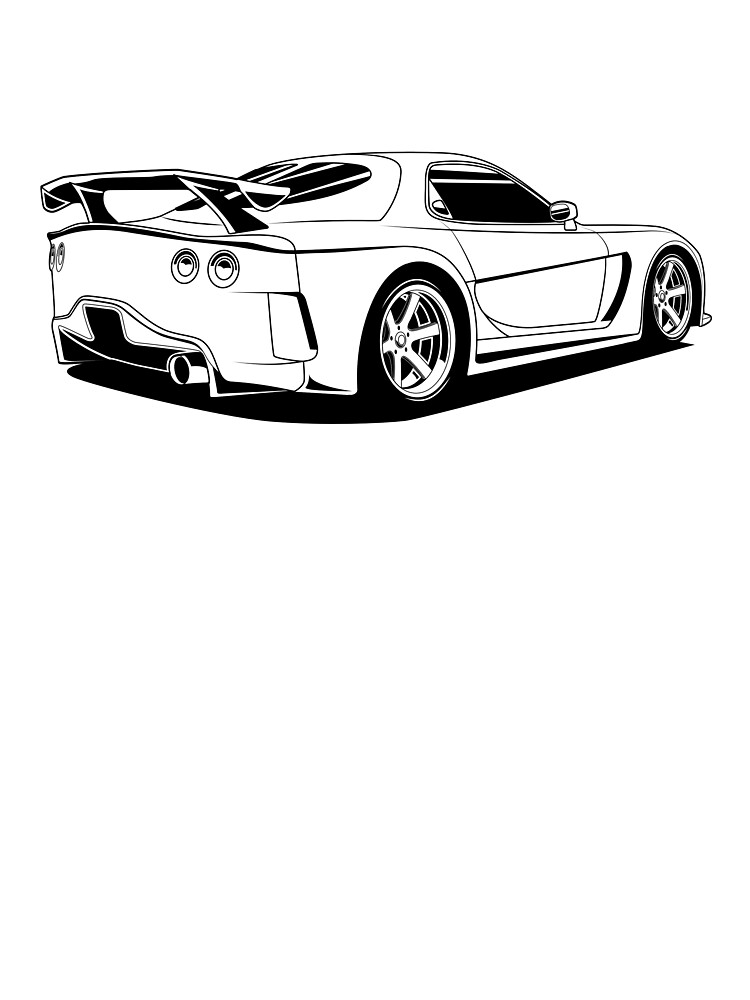 Mazda rx veilside black kids t