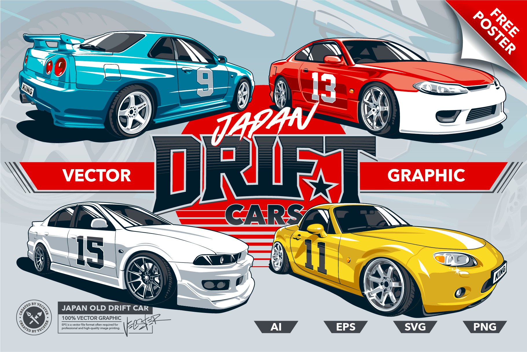 Japan drift cars