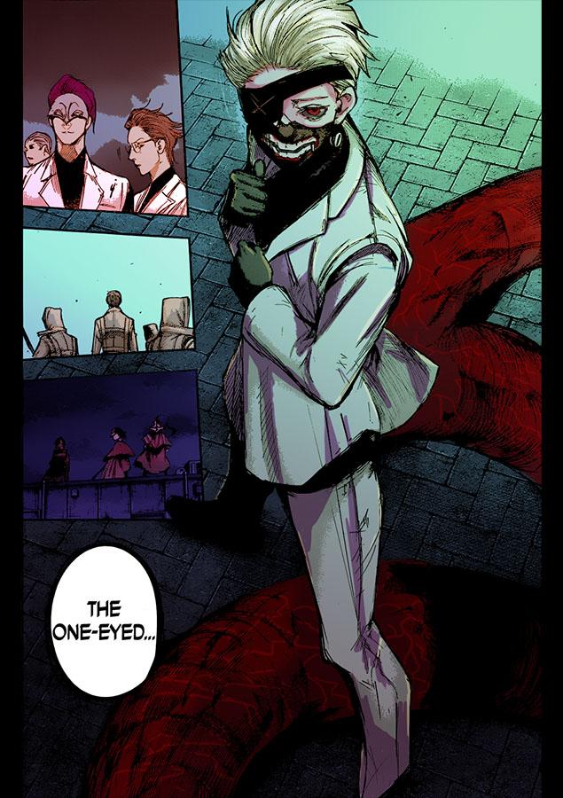 Colored a page from re rtokyoghoul