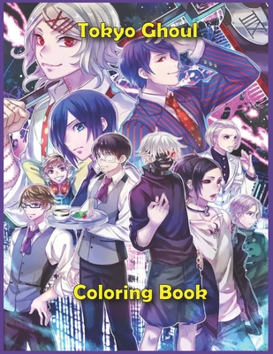 Tokyo ghoul coloring book great coloring book for tokyo ghoul anime fans tokyo ghoul gift for manga lovers high quality illustrations for teen paperback murder by the book