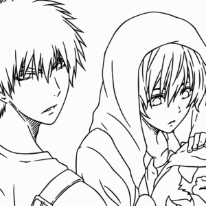 Tokyo ghoul coloring pages printable for free download