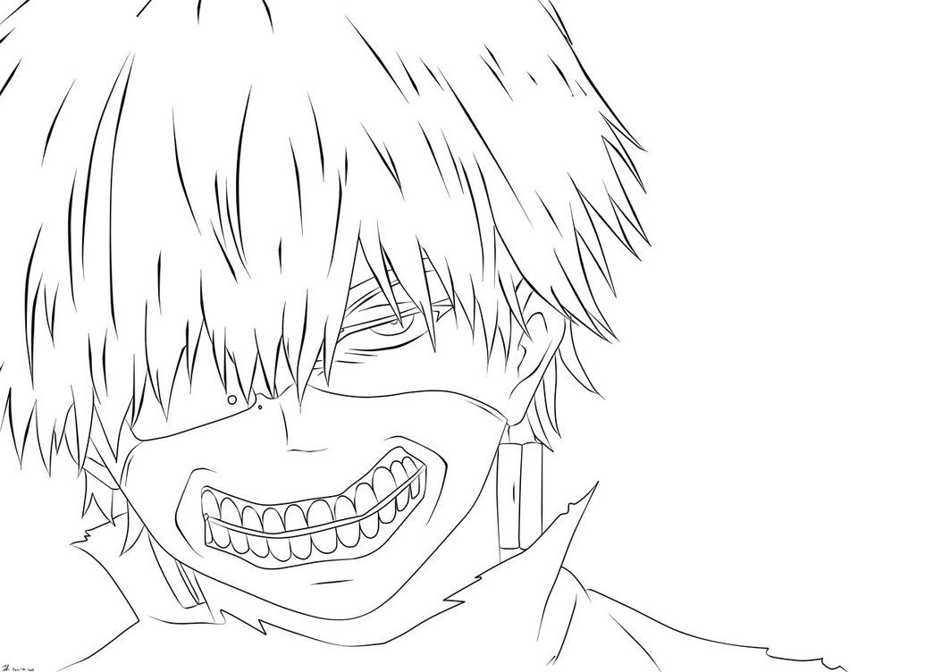 Kaneki tokyo ghoul coloring pag tokyo ghoul manga cute coloring pag tokyo ghoul
