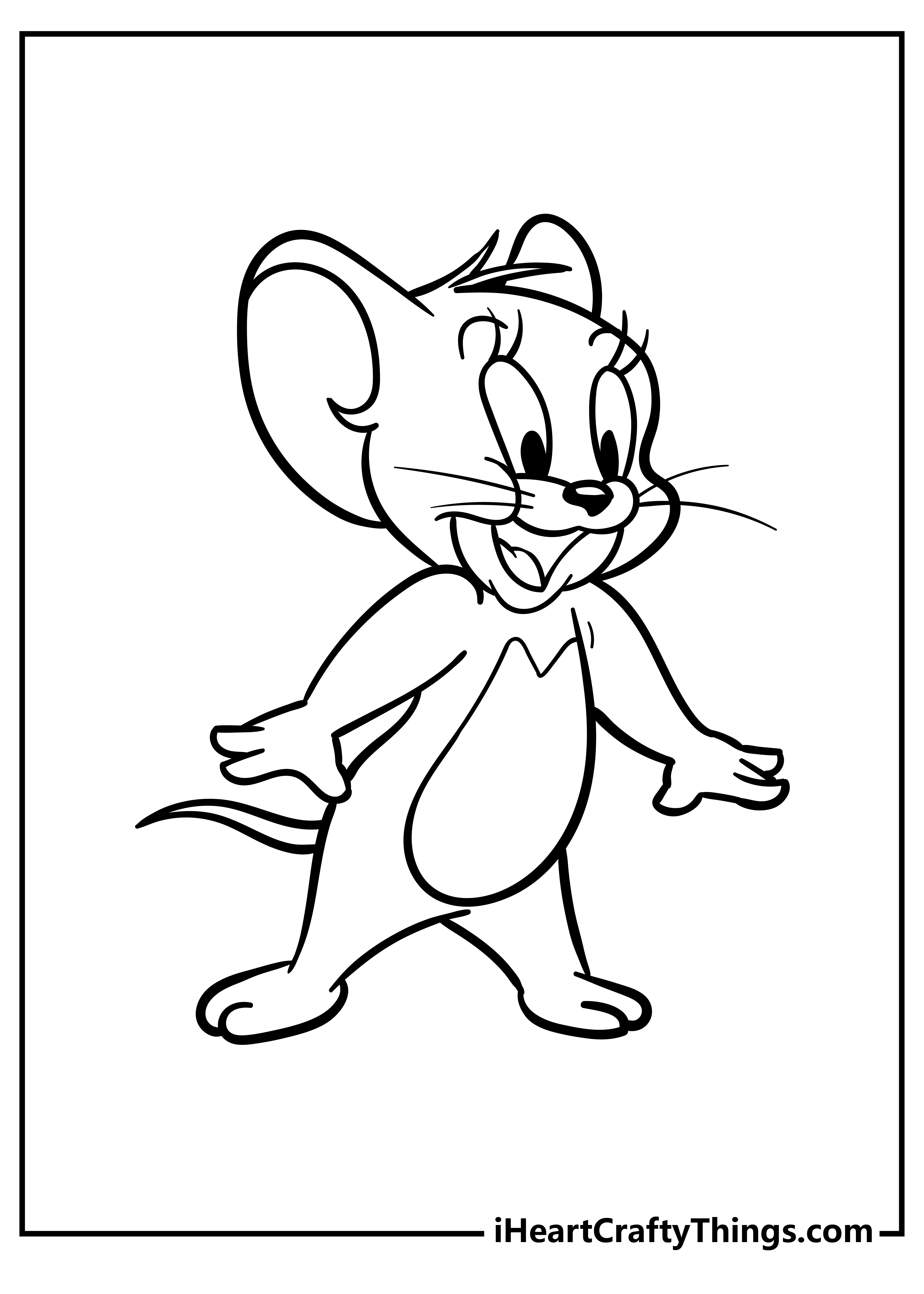 Tom and jerry coloring pages free printables