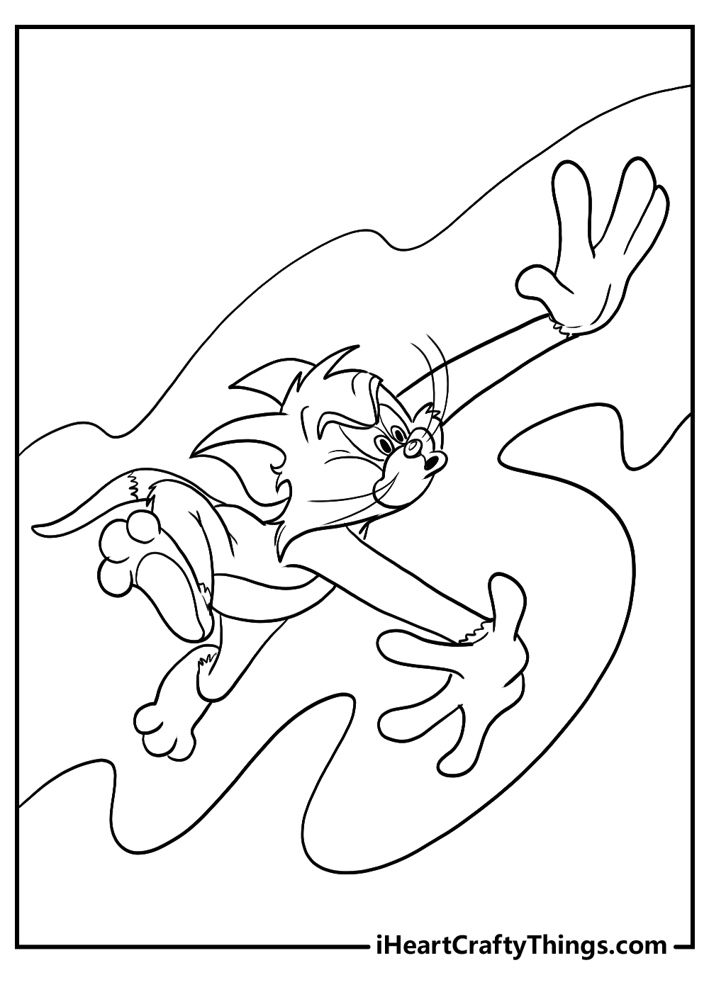 Tom and jerry coloring pages free printables