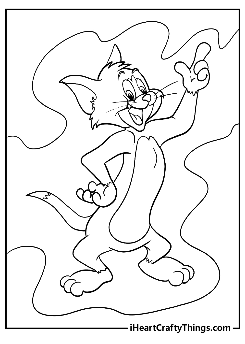 Tom and jerry coloring pages free printables