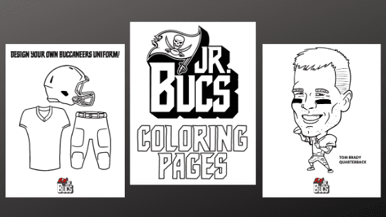 Keep the kids busy with the tampa bay buccaneers during quarantine
