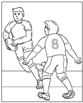 Nfl tom brady coloring picture