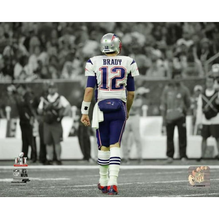 Tom brady super bowl li spotlight photo print