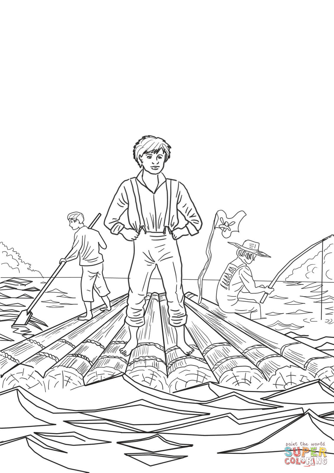The adventures of tom sawyer coloring page free printable coloring pages