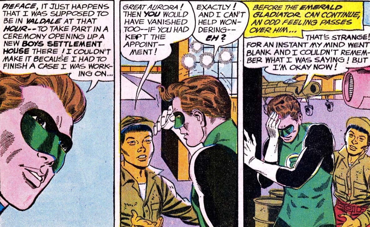Green lantern â ics archeology