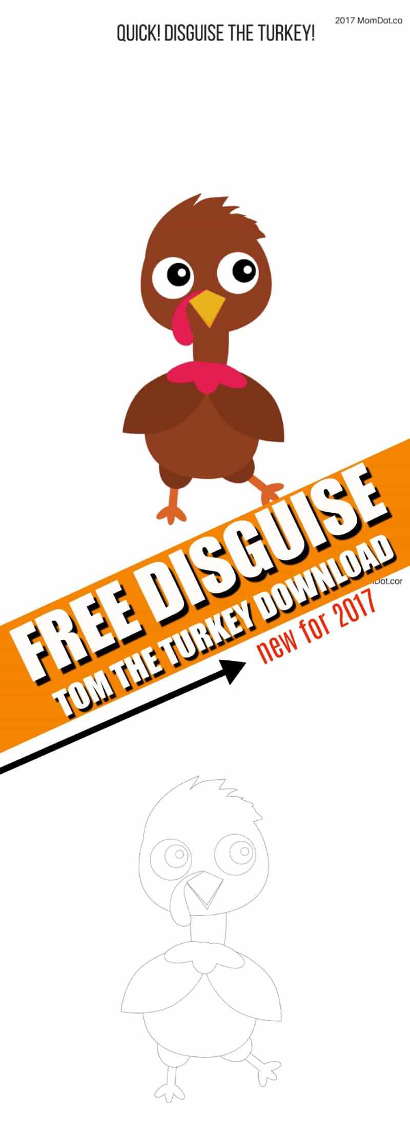 Disguise a turkey printable templates free download