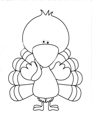 Blank turkey coloring pages turkey coloring pages turkey drawing turkey template