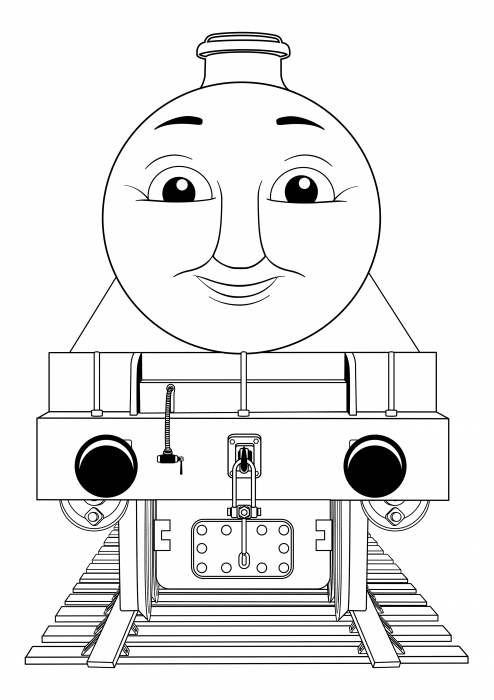 Henry the locomotive coloring pages thomas and his friends coloring pages