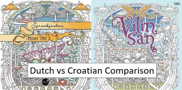 Sprookjesbos vs vilin san â a parison of the dutch and croatian editions colouring in the midst of madness