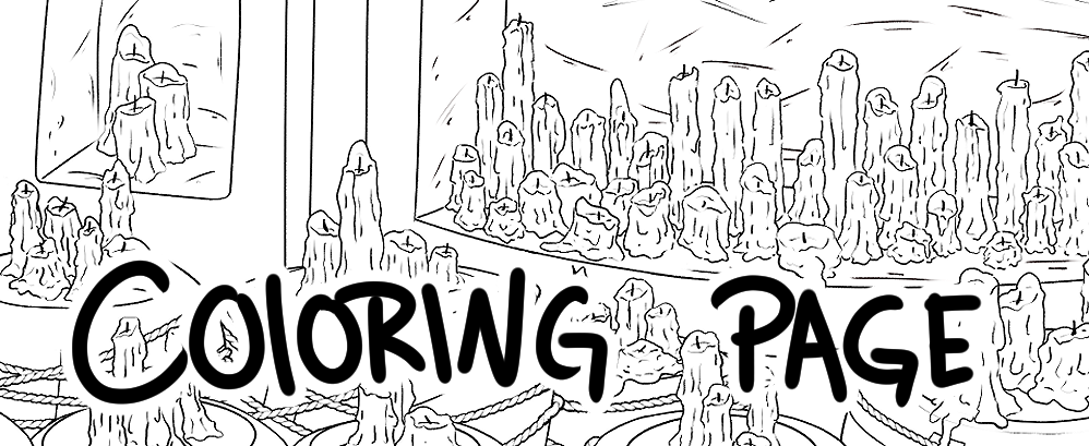 Tomb coloring page by k