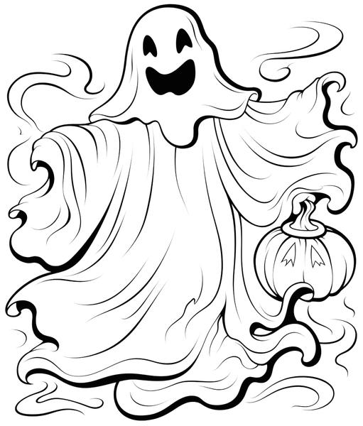 Free printable halloween coloring pages list