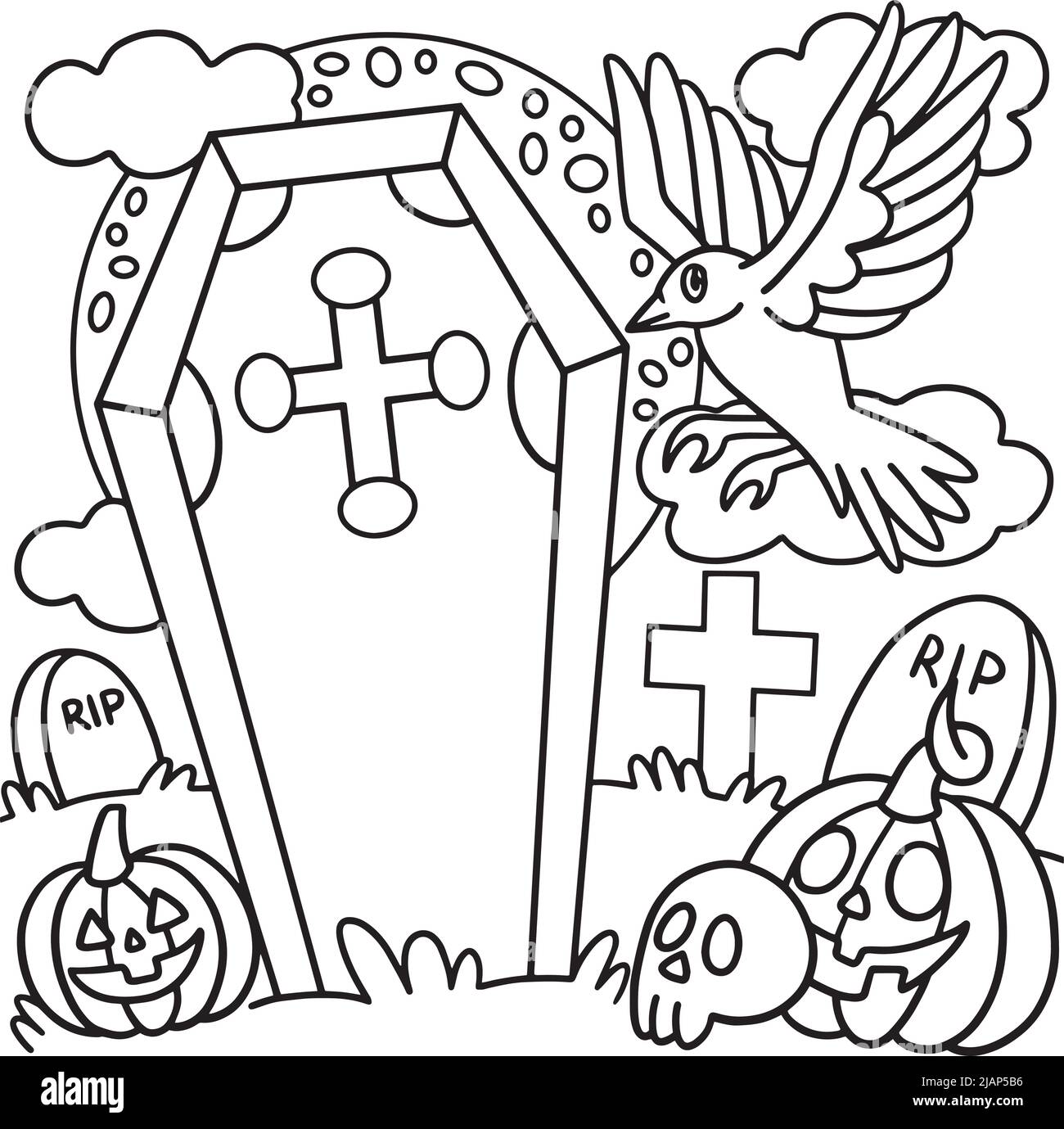 Spooky grave hi