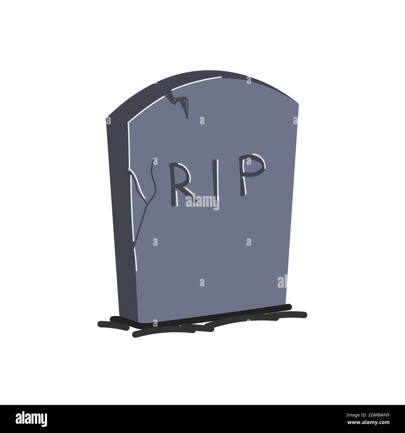 Tombstone drawing cut out stock images pictures