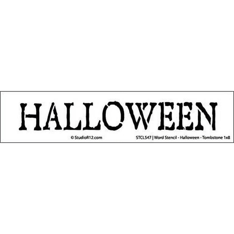 Word stencil