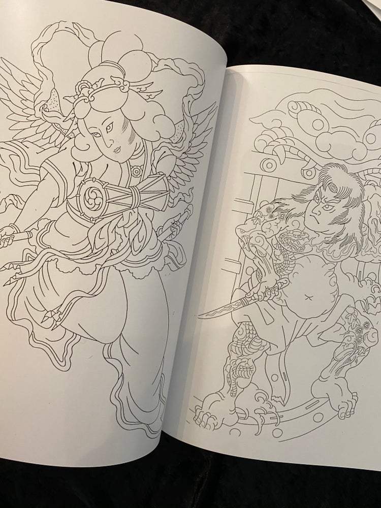 Sketchbook trad japanese tattooing â the old standard supply