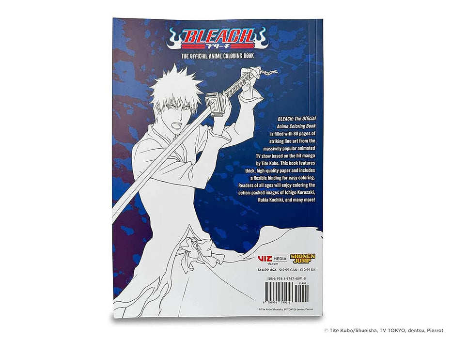 Bleach the official anime loring book â anime house