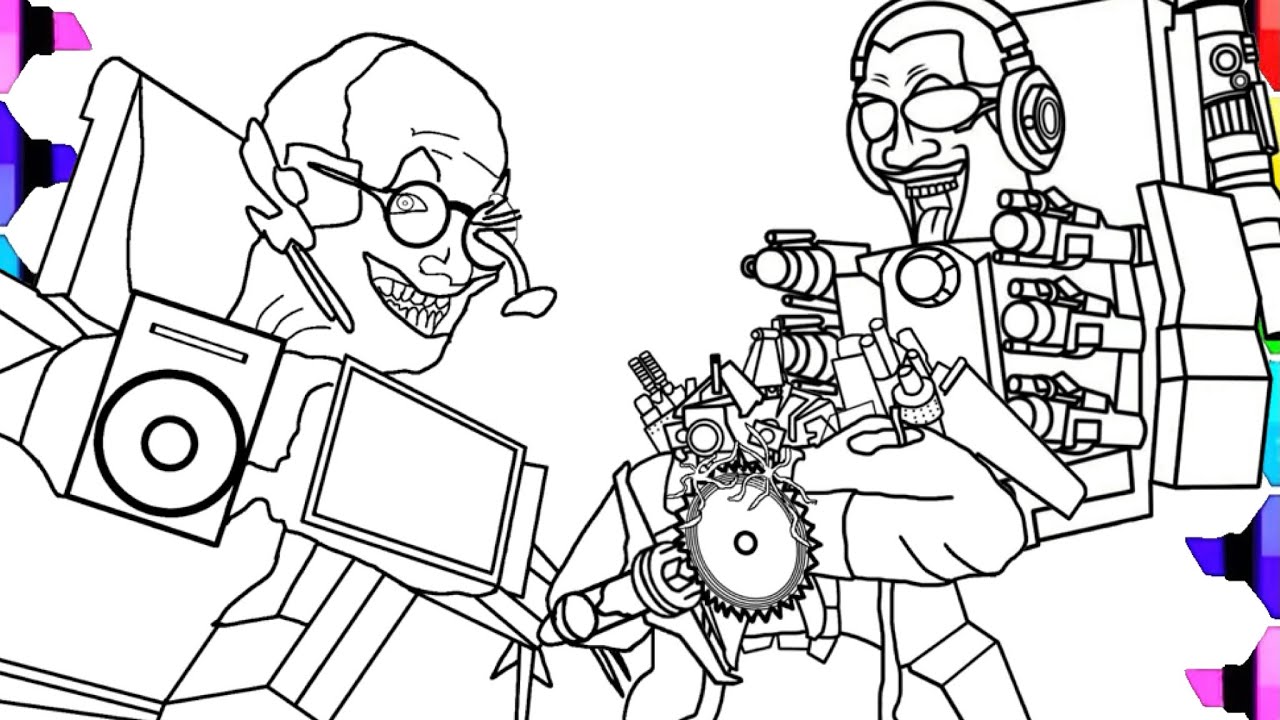 Skibidi toilet titan cameraman vs upgraded scientist g