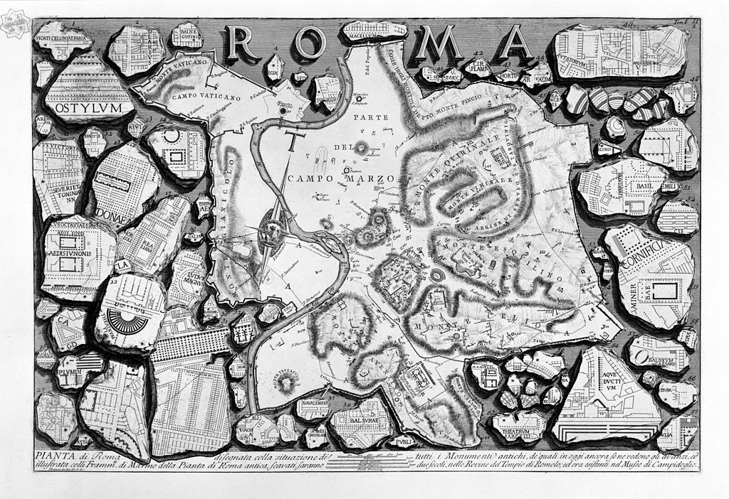 Severan marble plan forma urbis romae