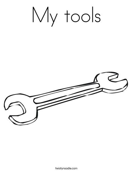 My tools coloring page coloring pages tools people coloring pages
