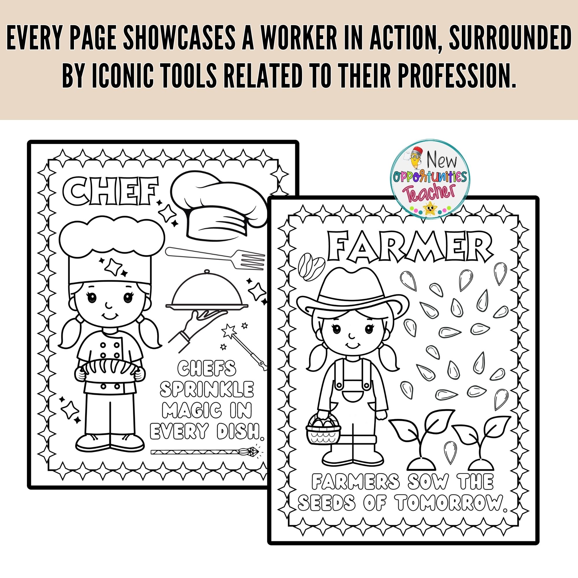 Labor day coloring pages celebrating our workers coloring sheets made by teachers
