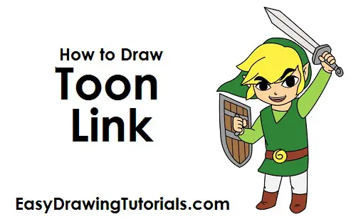 How to draw toon link