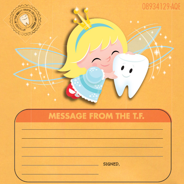 Tooth fairy certificate inspiration