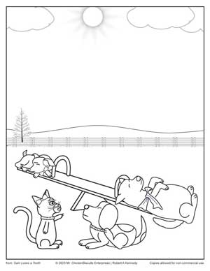 Color sam the dog free printable coloring pages pdf sam the dog childrens books series