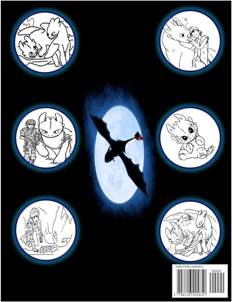 Toothless coloring book great high quality coloring book of dragon toothless for fans of this cute character by art pix