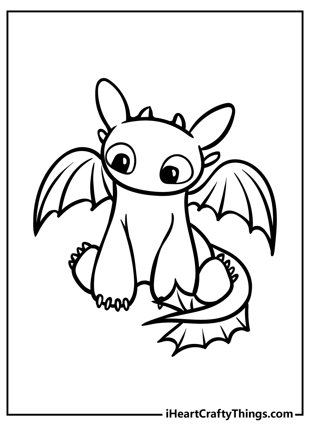 How to train your dragon coloring pages updated