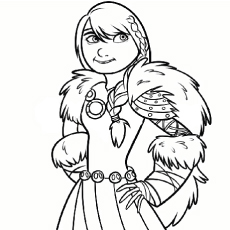 How to train your dragon coloring pages