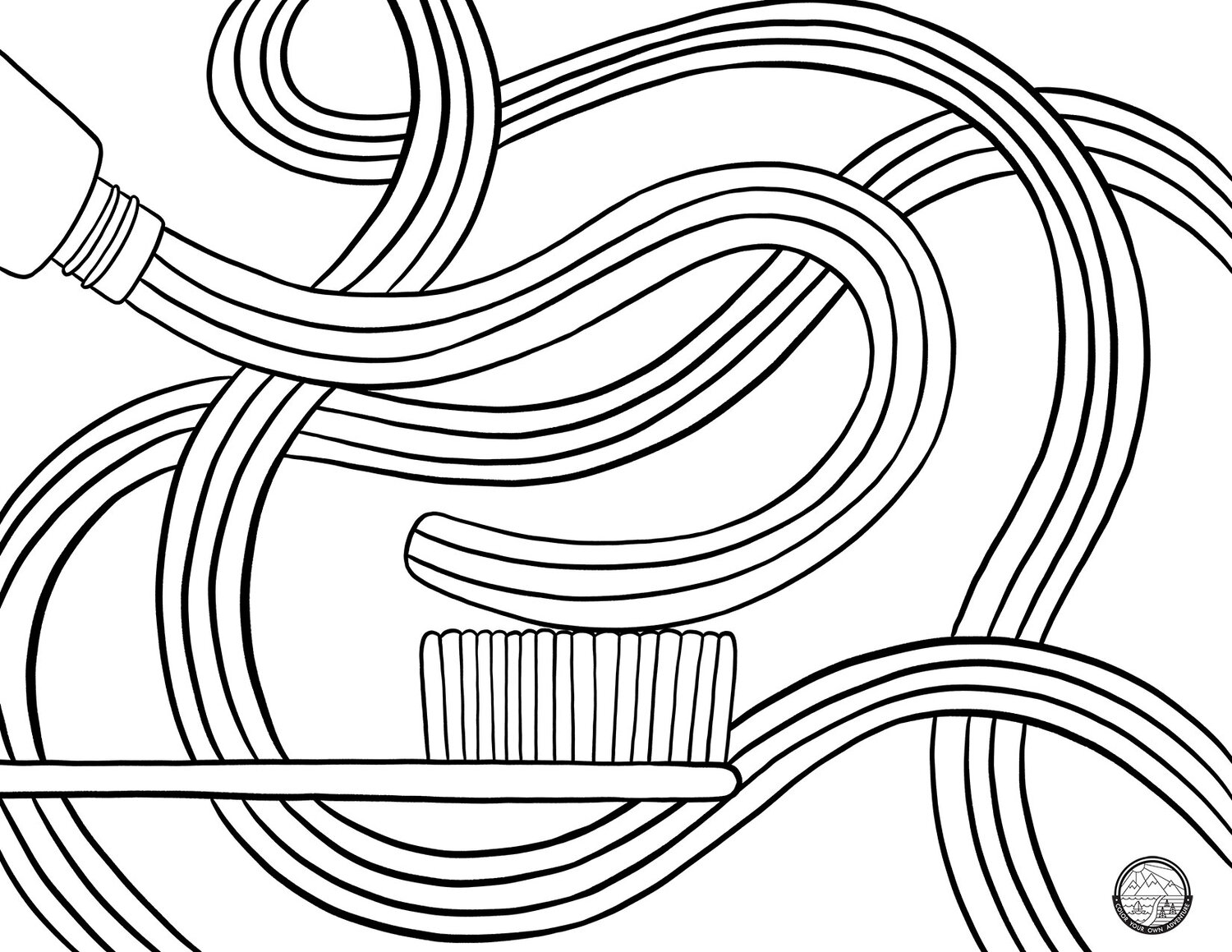 Coloring pages â color your own adventure