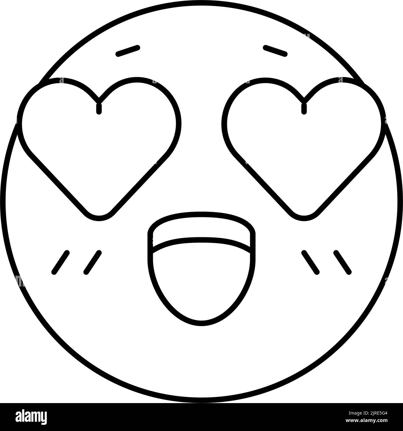Cool emoji black and white stock photos images