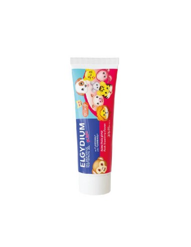 Elgydium kids strawberry emoji toothpaste gel ml