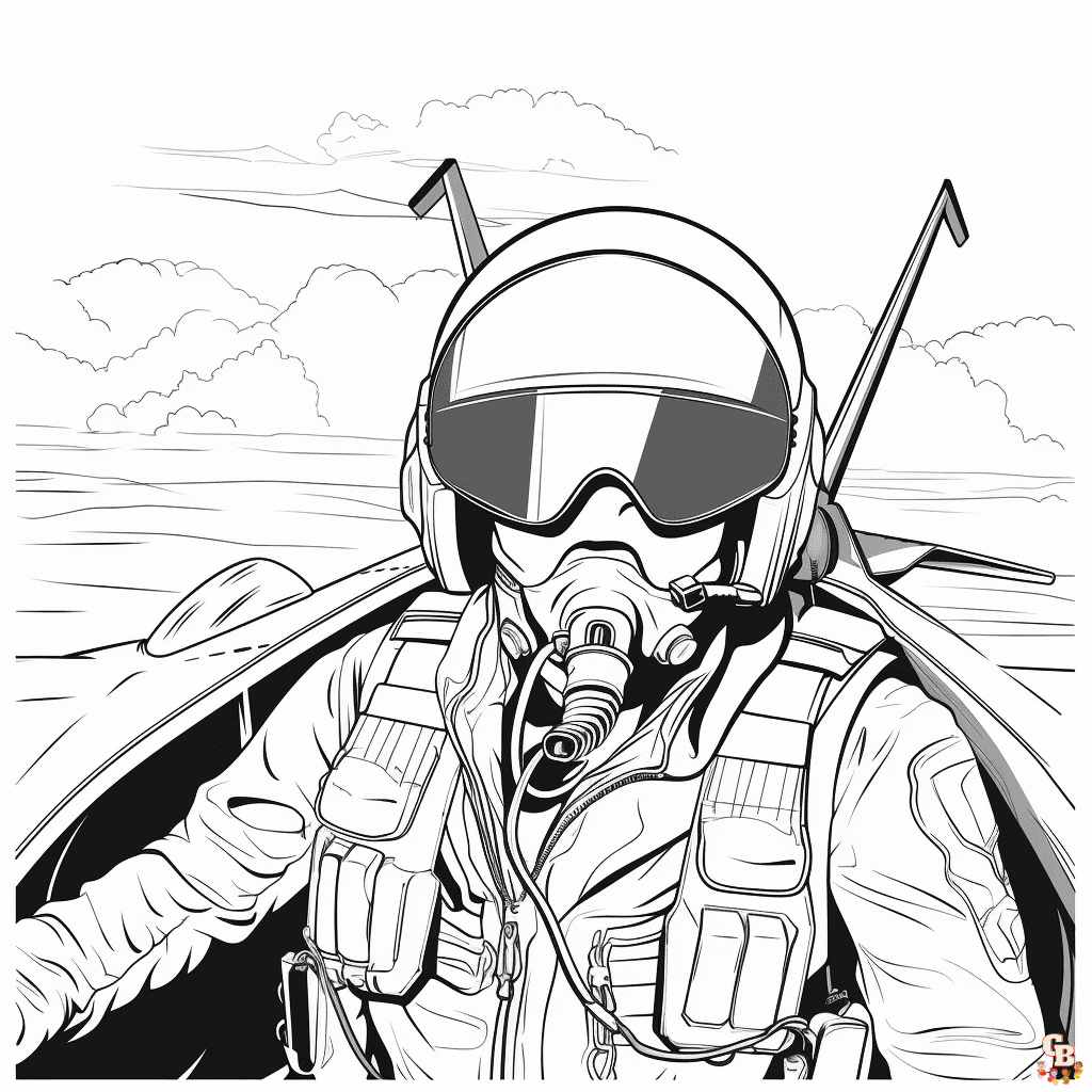 Printable top gun coloring pages free for kids and adults