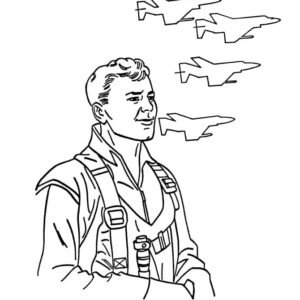 Top gun coloring pages printable for free download