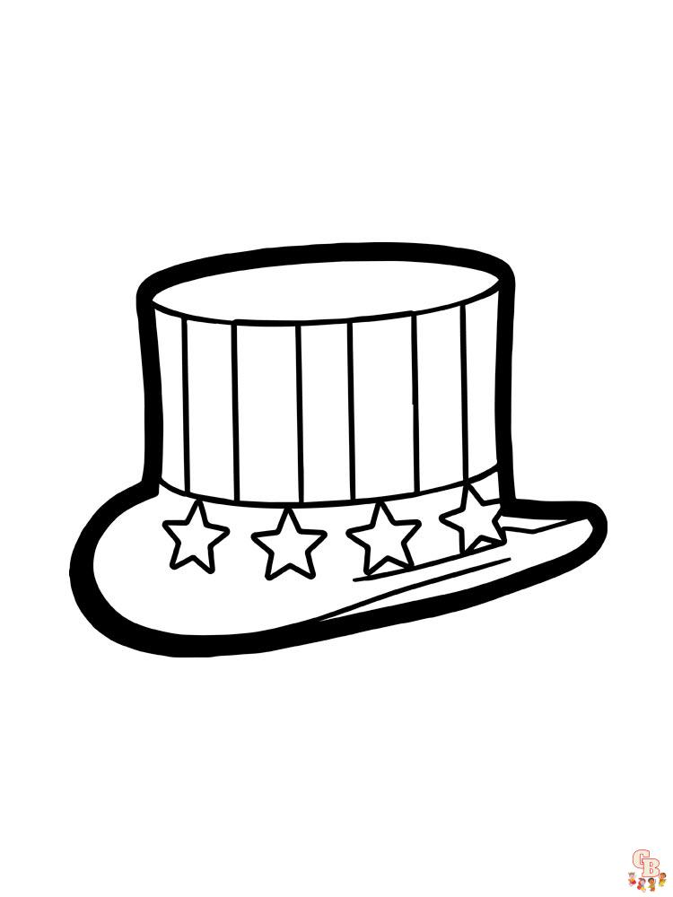 Explore fun creative hat coloring pages for kids