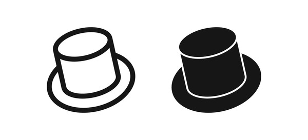 Black top hat royalty
