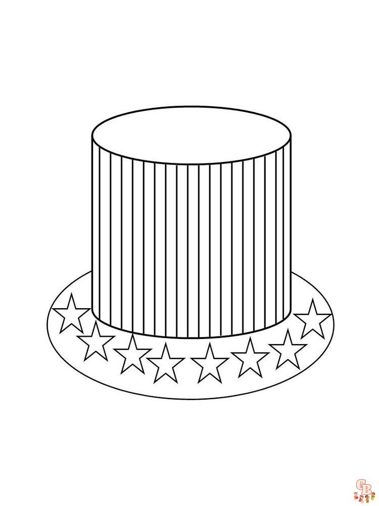 Explore fun creative hat coloring pages for kids