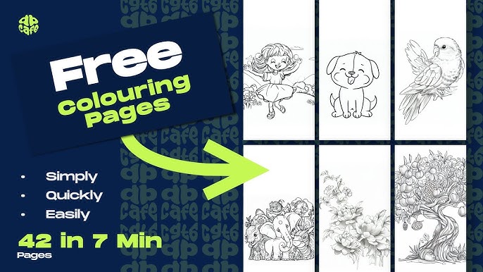 Create and sell printable coloring pages on etsy