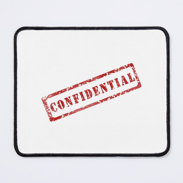 Top secret confidential sticker for sale by sinobcreatives