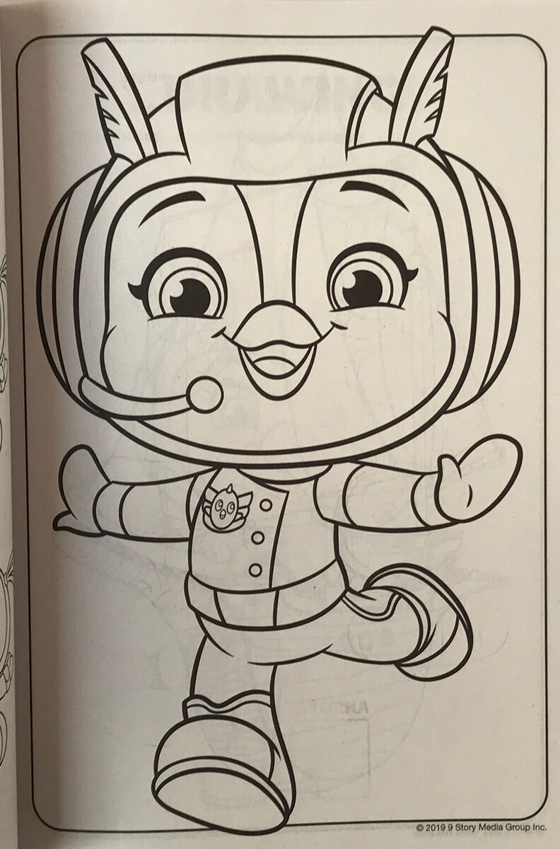 Pc nickelodeon paw patrol top wing jumbo coloring activity books crayons