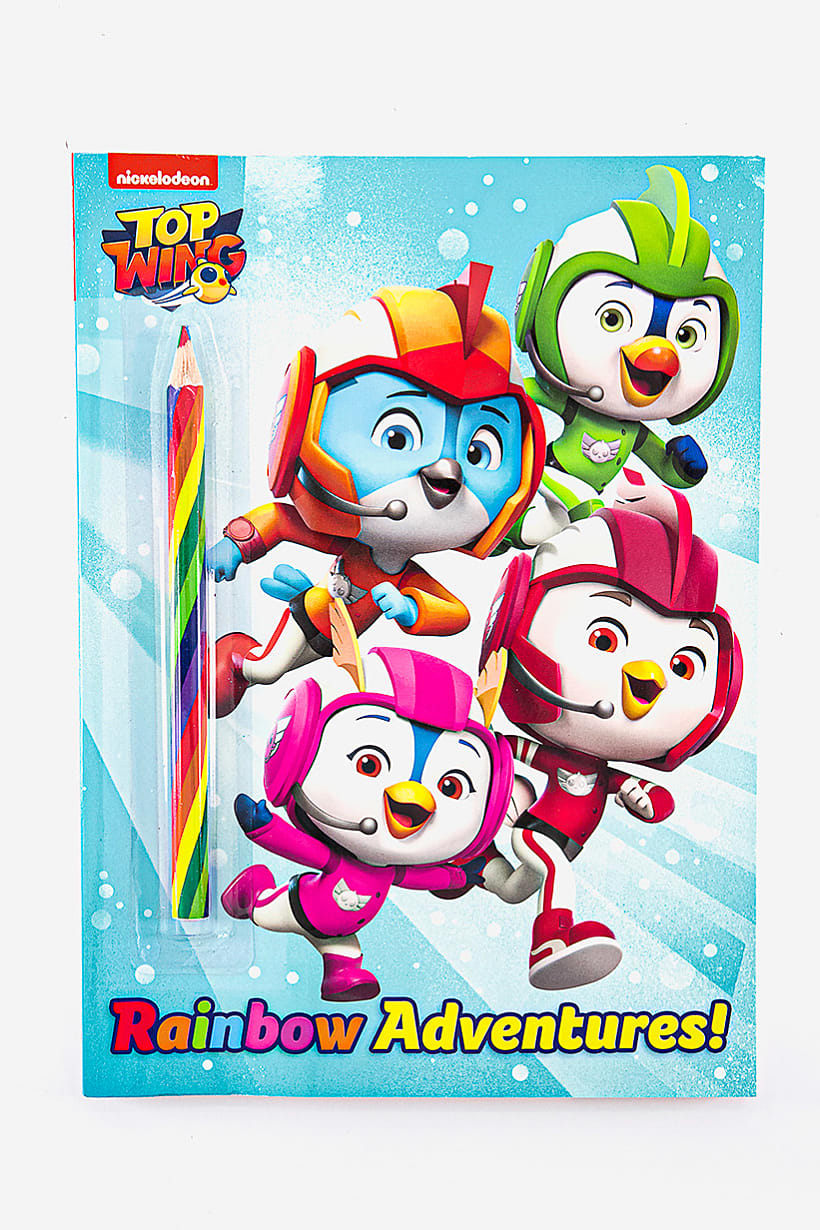 Buy nickelodeon rainbow adventures top wing coloring book turquoise online brands for less