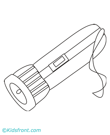 Torch coloring pages printable