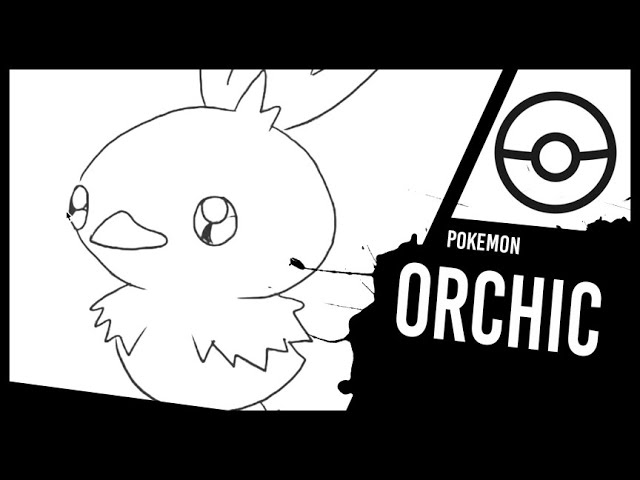 How to draw torchic pokãmon step by step